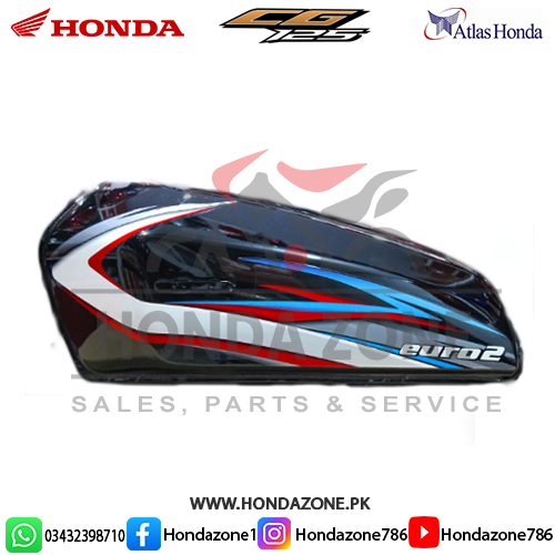 Fuel Tank CG125 2015 Black genuine Atlas Honda part.