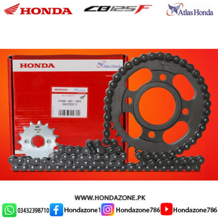 Honda CB125F Chain Sprocket Set – Original Atlas Honda