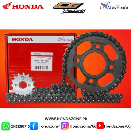 CG125 Self Chain Sprocket Set Genuine Atlas Honda