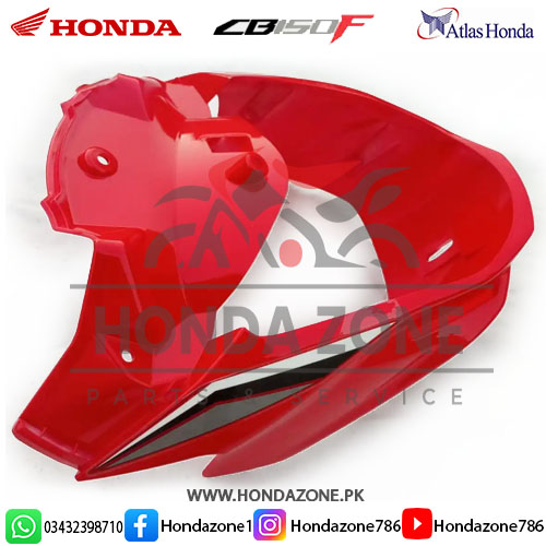 Honda CB150F 2021 Red Front Cowl Visor – Genuine Replacement Part