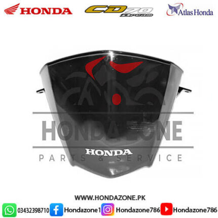 Transparent Visor Plate for CD Dream Genuine Honda