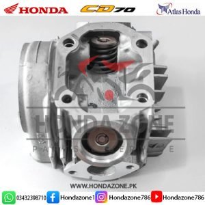 CD70 Head Complete Set – With Valve & Spring - Honda Zone