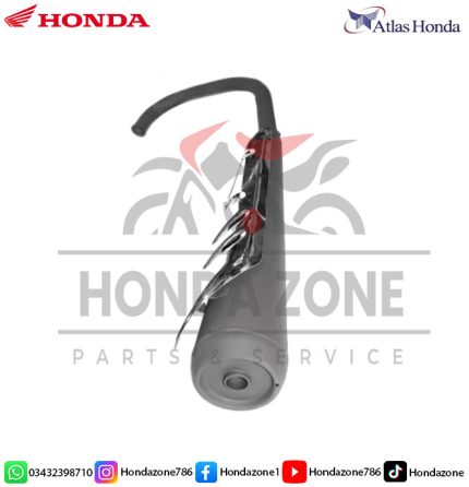 Durable and stylish muffler/silencer for Honda CG125 – Optimal sound and performance