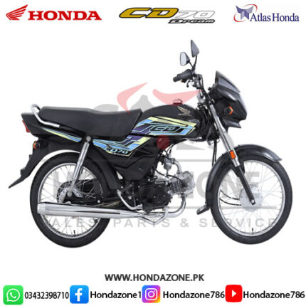 Honda CD70 Dream 2026 Red Model with Modern Graphics