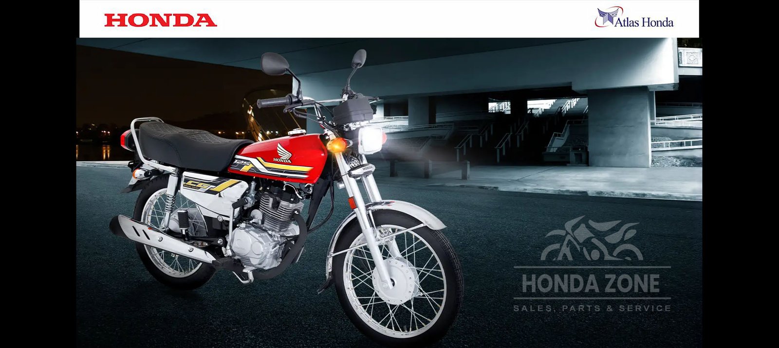 Honda CG125 Self Chrome 2027 Model – Premium 125cc Motorcycle by Atlas Honda