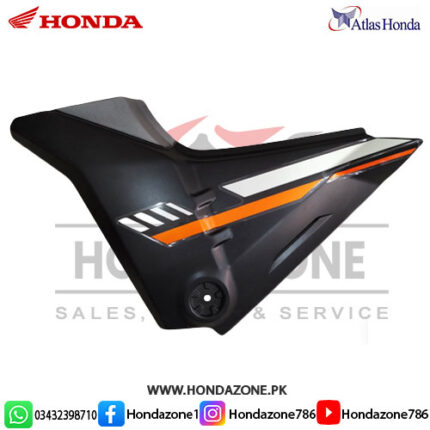 Genuine Atlas Honda Side Cover Left for CB150F 2024-25 – Durable, stylish, and a perfect fit for your motorcycle.