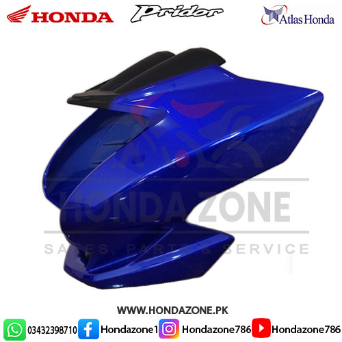 Blue Front Cowl Visor for Honda Pridor – Original & Durable Replacement