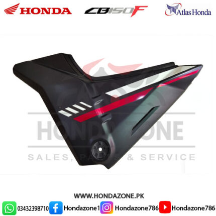 Black side cover set for Honda CB150F model 2023 to 2025