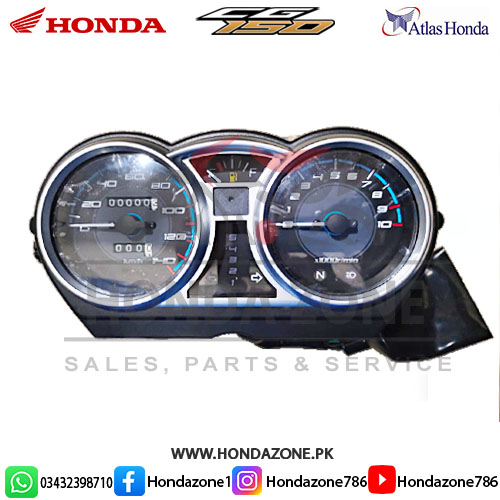 Meter Complete for Honda CG150 – Genuine Atlas Honda Speedometer Meter Complete for Honda CG150 – Genuine Atlas Honda Speedometer