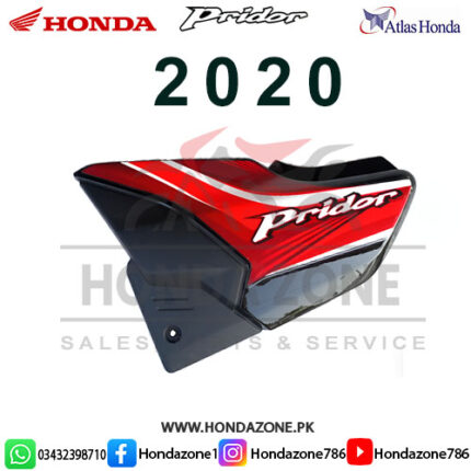 Genuine Side Cover Set for Honda Pridor Black 2020