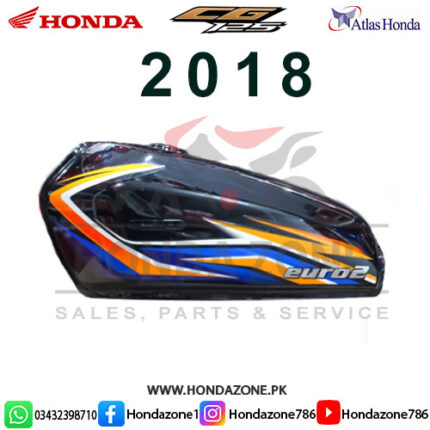 Fuel Tank & Side Cover Set for Honda CG125 2018 Black