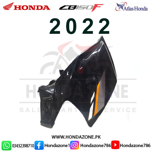 Front Cowl Visor for Honda CB150F Silver 2022 – Stylish durable visor