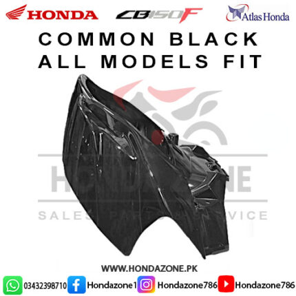 CB150F black front visor common for all models