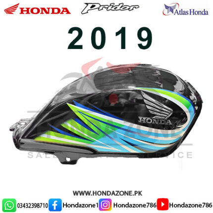 Fuel Tank & Side Cover Set for Honda Pridor 2019 Black