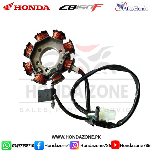 Magnet Coil Complete for Honda CB150F – Genuine Atlas Honda Magnet Coil Complete for Honda CB150F – Genuine Atlas Honda part.