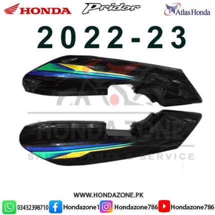 Seat Cowl Set Black for Honda Pridor 2022-23 Genuine Atlas Honda