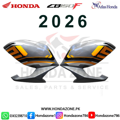 Genuine Silver Shroud Set for Honda CB150F 2026
