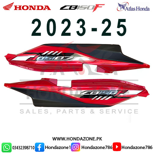 Seat Cowl Set for Honda CB150F 2023–25 Red Genuine Atlas Honda