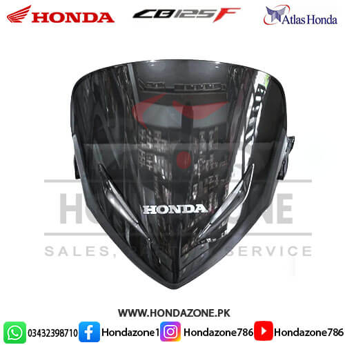 Transparent Visor Shield for Honda CB125F – High-Quality Wind Protector Transparent Visor Shield for Honda CB125F – High-quality wind protector.