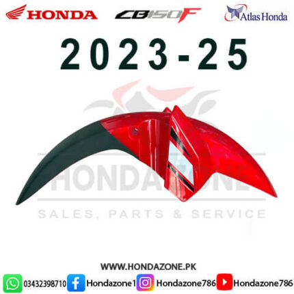 Front Fender for Honda CB150F Red 2023–2025 – Genuine Atlas Honda mudguard