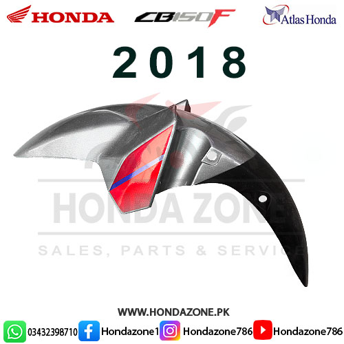 Front Fender / Front Mudguard for Honda CB150F 2018 Silver – Genuine Atlas Honda Front Fender for Honda CB150F 2018 Silver – Genuine Atlas Honda front mudguard