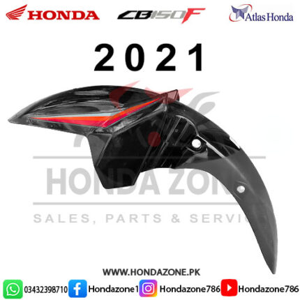 Front Fender for Honda CB150F Black 2021 – Genuine Atlas Honda front mudguard