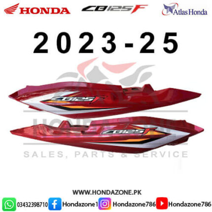 Seat Cowl for Honda CB125F Red 2023–2025 – Genuine Atlas Honda sporty rear seat cover
