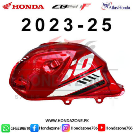 Fuel Tank for Honda CB150F Red 2023–25 – Genuine Atlas Honda fuel tank
