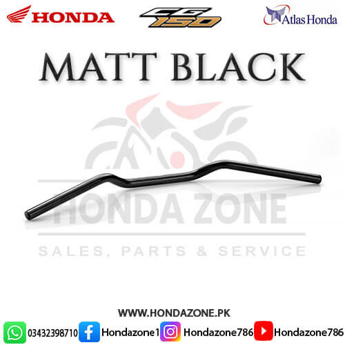 Handle for Honda CG150 Matte Black – Genuine Atlas Honda handlebar