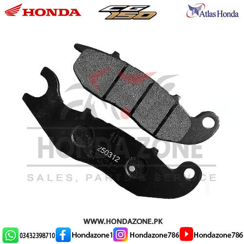 Front Brake Pad Set for Honda CG150 – Genuine Atlas Honda front brake pads