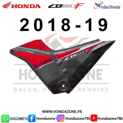 Side Cover Set Red for Honda CB150F 2018–19 – Genuine Atlas Honda body panels