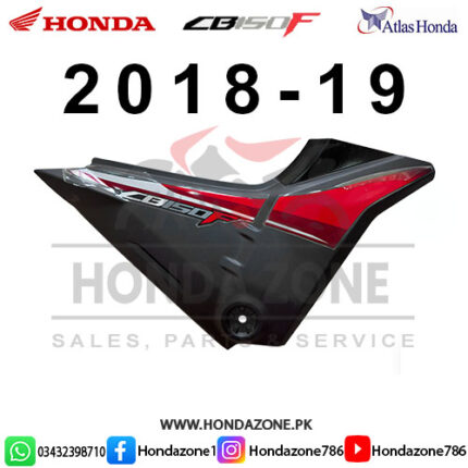 Side Cover Set Black for Honda CB150F 2018–19 – Genuine Atlas Honda body panels