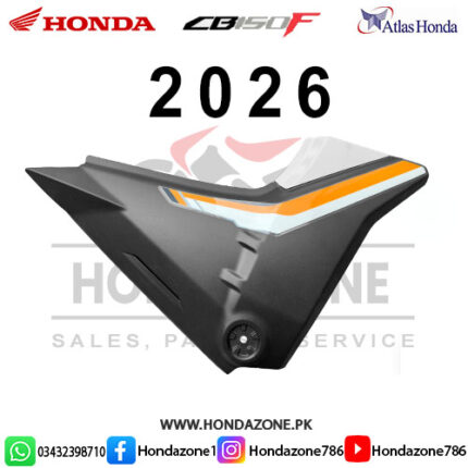 Side Cover Set for Honda CB150F Silver & Blue 2026 – Genuine Atlas Honda body panels