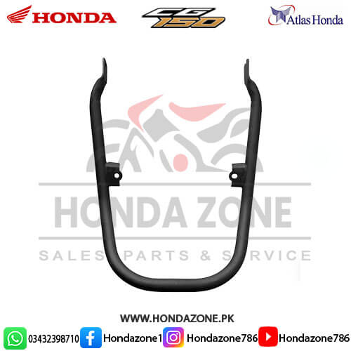 Carrier Take Black for Honda CG150 – Genuine Atlas Honda rear luggage carrier