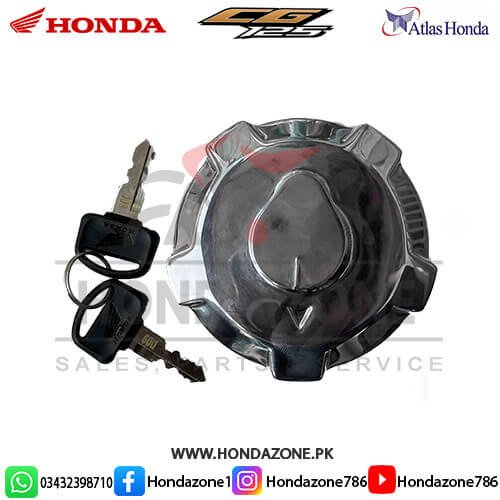 Fuel Tank Cap for Honda CG125 – Genuine Atlas Honda fuel cap