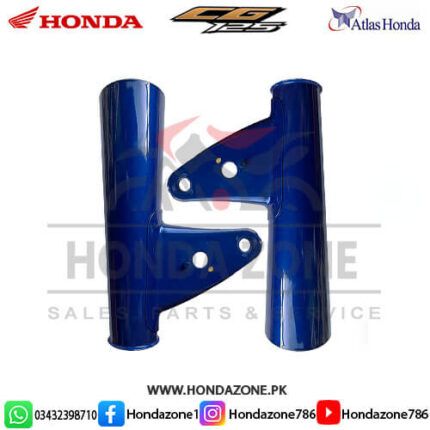 Front Jump Kaan for Honda CG125 Blue – Genuine Atlas Honda front side bracket cover