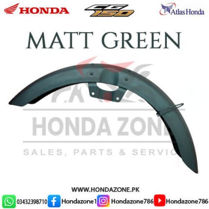 Front Fender for Honda CG150 Matt Green – Genuine Atlas Honda front mudguard