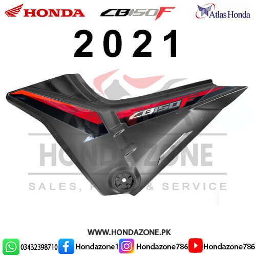 Side Cover Set for Honda CB150F Black 2021 – Genuine Atlas Honda Side Cover Set for Honda CB150F Black 2021 – Genuine Atlas Honda side body panels