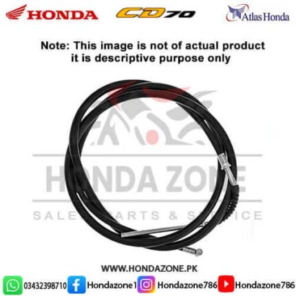 Front Brake Cable for Honda CD70 New Model – Genuine Atlas Honda front brake cable