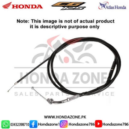 Accelerator Cable for Honda CG125 Euro New Model – Genuine Atlas Honda throttle cable