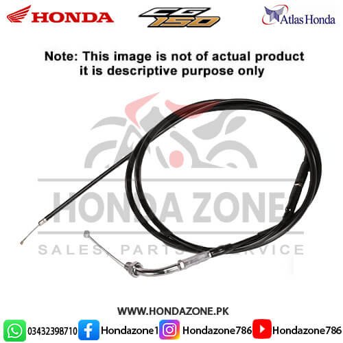 Accelerator Cable for Honda CG150 – Genuine Atlas Honda throttle cable