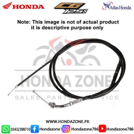 Accelerator Cable for Honda CG125 Self – Genuine Atlas Honda throttle cable