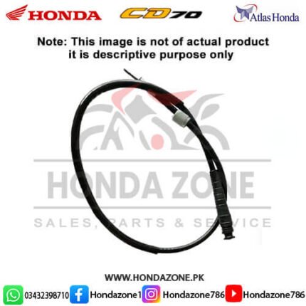 Meter Cable for Honda CD70 Euro New Model – Genuine Atlas Honda speedometer cable