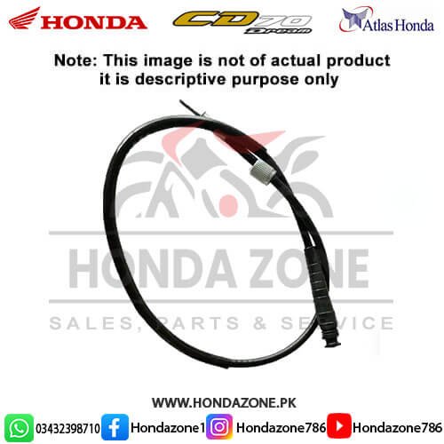 Meter Cable for Honda CD70 Dream – Genuine Atlas Honda speedometer cable